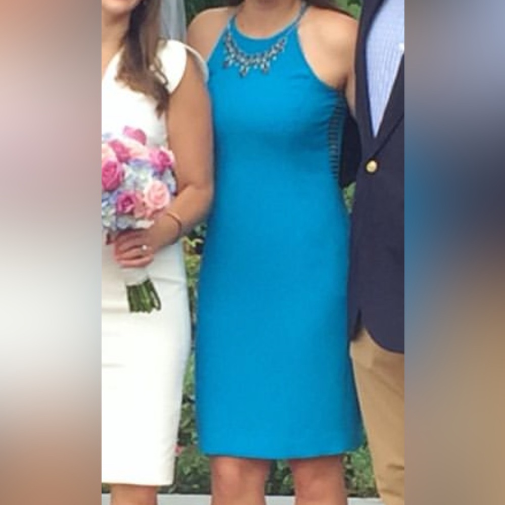 Calvin Klein blue dress